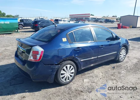 2012 Nissan Sentra 2.0 S from USA, damaged, VIN 3N1AB6AP9CL615086